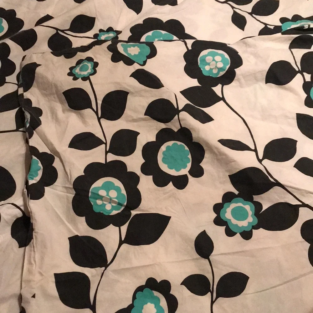 Pottery Barn Teen Nouveau Floral Organic Duvet
